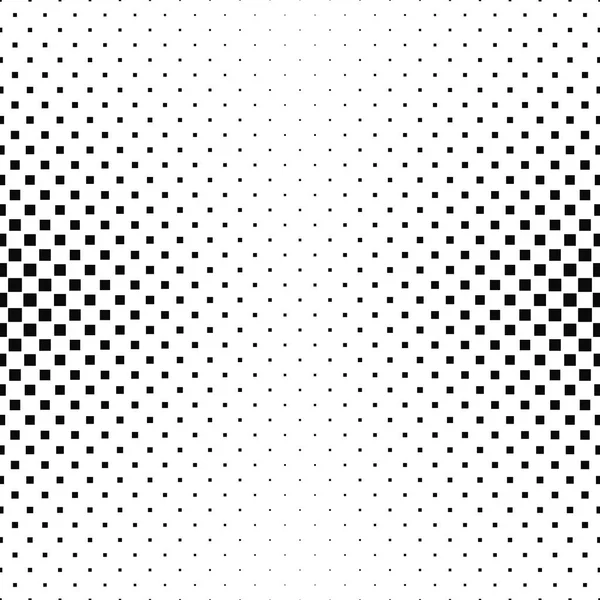 Black and white square pattern design — Stock Vector