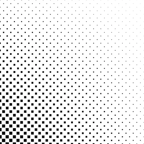 Black and white square pattern background design — Stock Vector