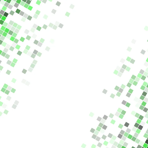Abstracte pixel vierkant in de hoeken ontwerp achtergrond - vectorillustratie uit afgeronde diagonale pleinen — Stockvector