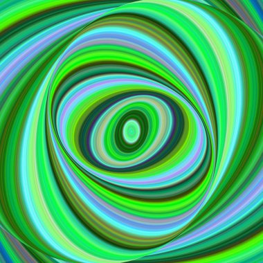 Çok renkli elips fractal sanat arka plan