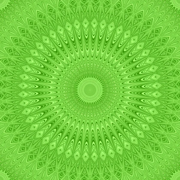 Abstracte Boheemse mandala ster fractal achtergrond - ronde symmetrische vector patroon grafisch ontwerp van gebogen sterren — Stockvector