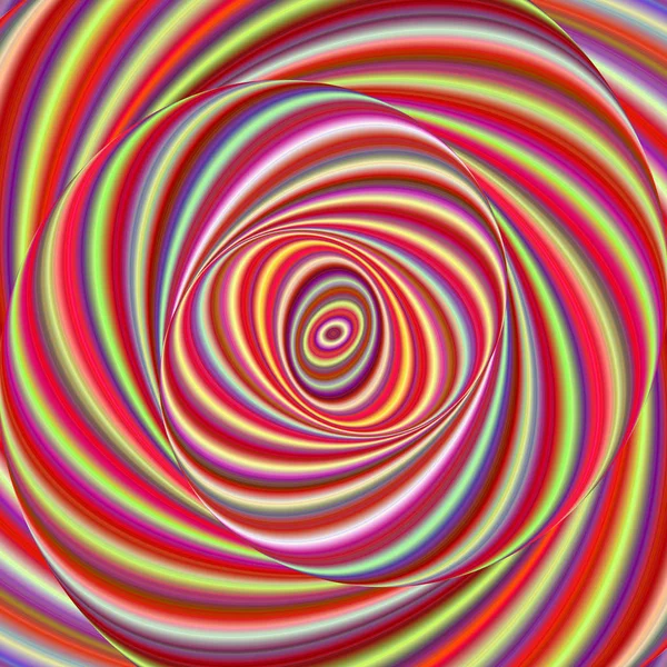 Çok renkli elips fractal sanat arka plan