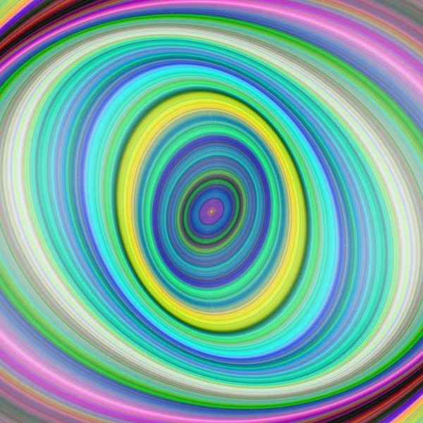Colorful elliptical digital fractal art background — Stock Vector