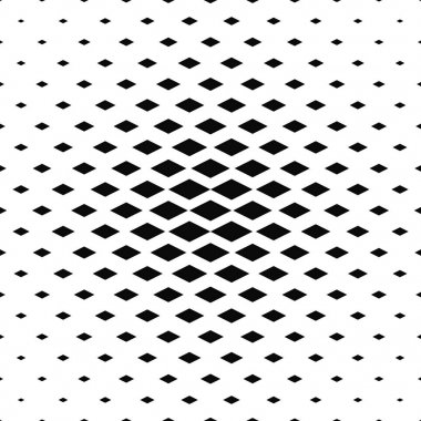 Siyah ve beyaz rhombus desen arka plan