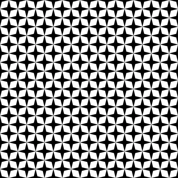 Dikişsiz soyut siyah-beyaz desen - vektör arka plan grafik geometri