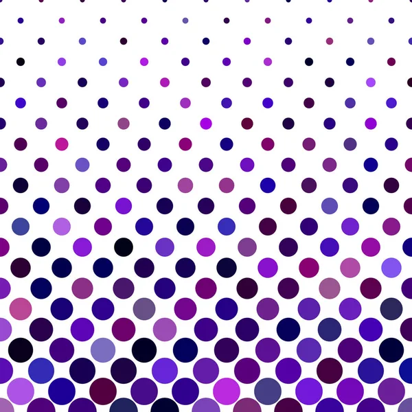 Colored dot pattern background - vector illustration from purple circles — Stock Vector