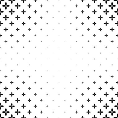 Tek renkli desen - soyut vektör arka plan grafik tasarımdan eğri geometrik şekiller