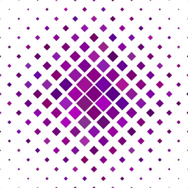 Renkli soyut kare desen arka plan - Mor tonlar diyagonal meydanlar geometrik vektör örnek