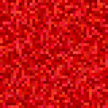 Geometrik soyut kare mozaik arka plan - kareler kırmızı tonlarda vektör tasarım