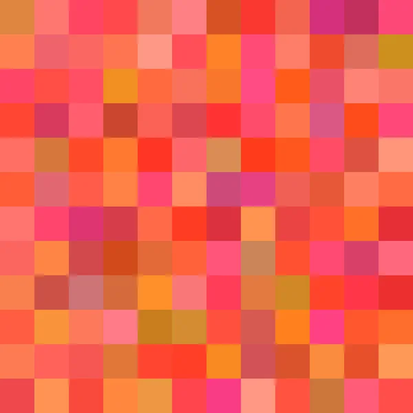 Geometrisch abstracte vierkante mozaïek achtergrond - vectorillustratie van vierkantjes in de kleurrijke tonen — Stockvector
