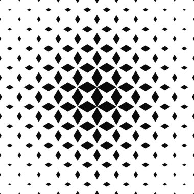 Siyah ve beyaz rhombus desen arka plan