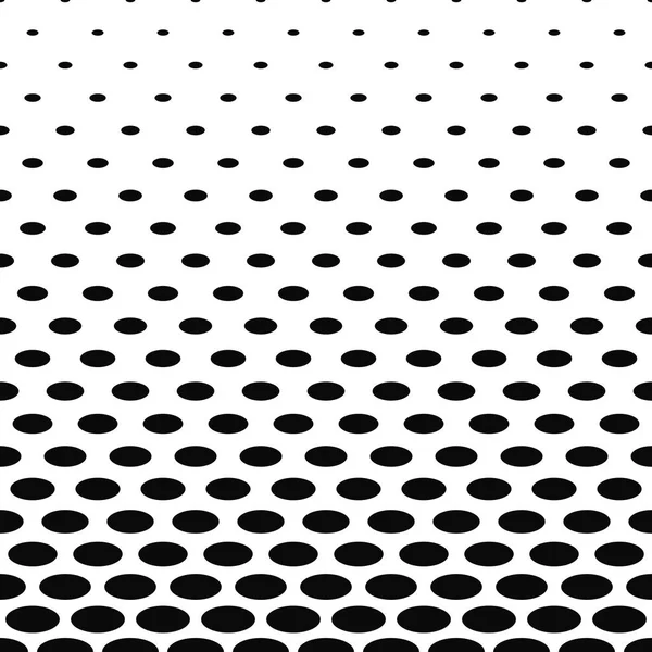 Monochrome abstract ellipse pattern background — Stock Vector