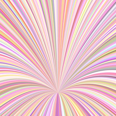 Arka plan - vektör grafiği dönen ışınları, soyut 3d ışın