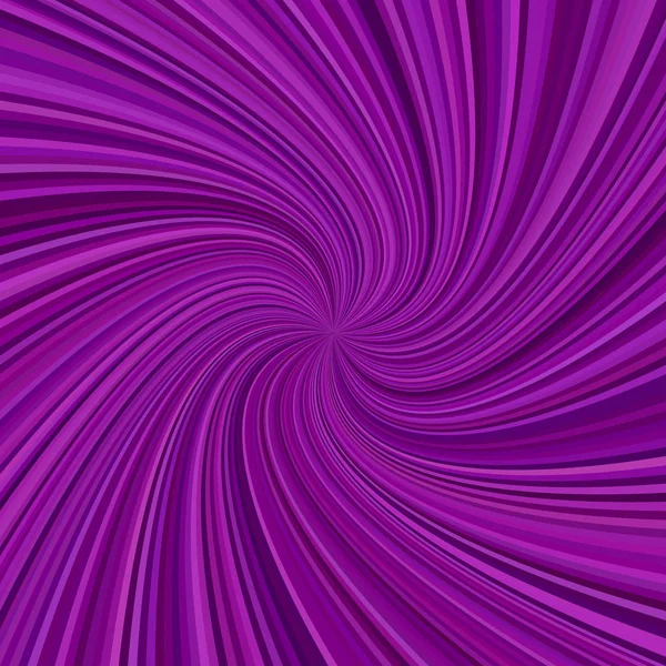 Fond abstrait des rayons spiraux - conception graphique vectorielle à partir de rayons tourbillonnants — Image vectorielle