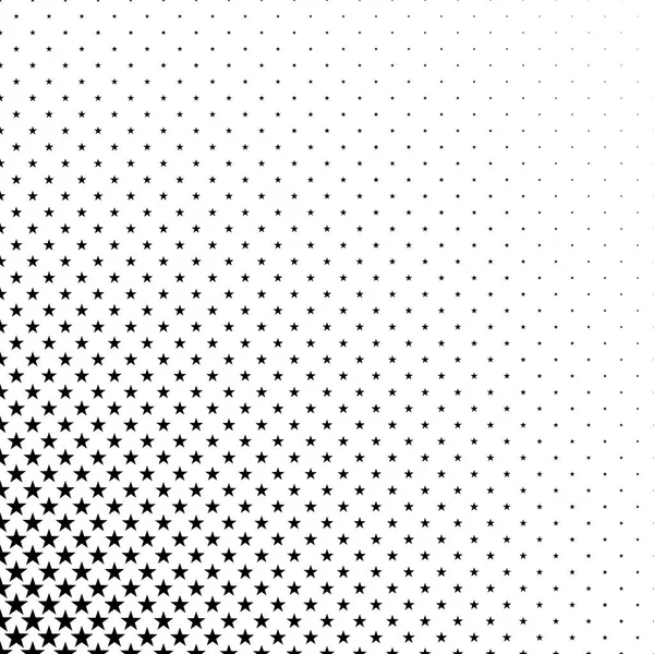 Tek renkli pentagram yıldız desen - vektör arka plan tasarımı geometrik şekillerden