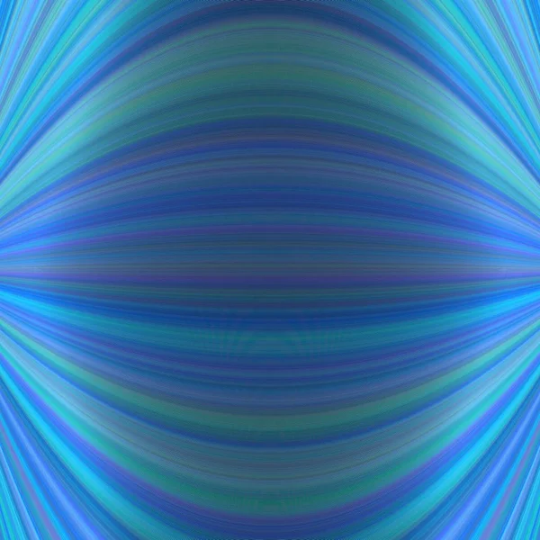 Fundo movimento simétrico abstrato de linhas curvas finas em tons azuis — Vetor de Stock