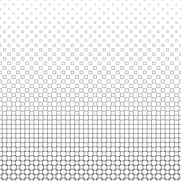 Черно-белый квадратный узор - векторный фон — стоковый вектор