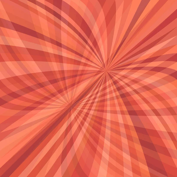 Fondo de ráfaga de rayos curvos - diseño vectorial de rayos curvos en tonos rojos con efecto de opacidad — Vector de stock