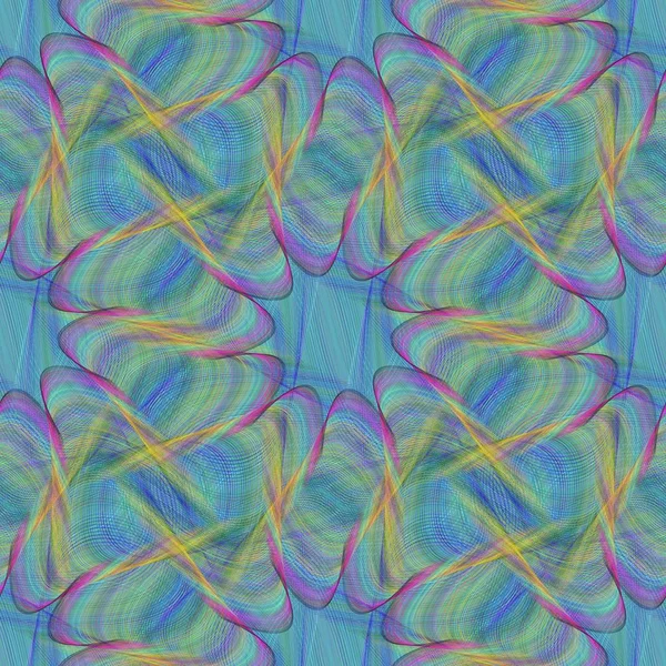 Fundo padrão fractal abstrato sem costura — Vetor de Stock