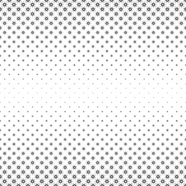 Tek renkli yıldız desen - çokgen şekiller soyut vektör arka plan