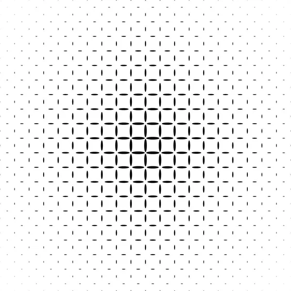 モノクロ抽象楕円パターン黒と白の背景 - 幾何学的ベクトル デザイン — ストックベクタ