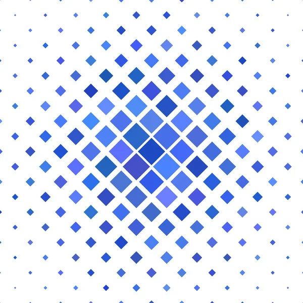 Цветной квадратный фон - векторный дизайн из диагональных квадратов в синих тонах — стоковый вектор