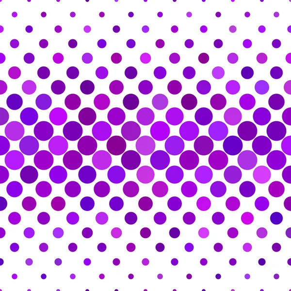 Purple dot pattern background - geometric vector graphic from circles — Stock Vector