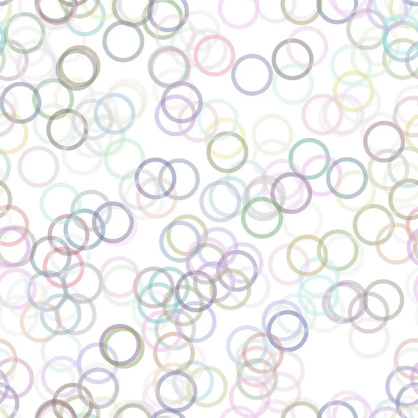 Бесшовный геометрический фон круга - векторная иллюстрация из колец с эффектом непрозрачности — стоковый вектор