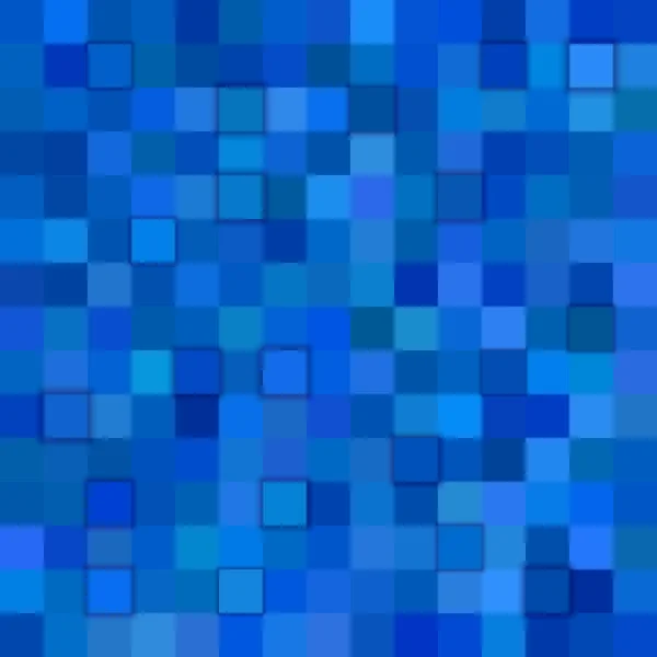 Fundal din gresie pătrată design vectorial din pătrate în tonuri albastre — Vector de stoc