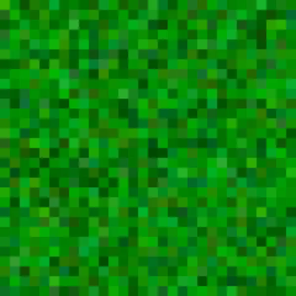 Geometrischer quadratischer Mosaikhintergrund - Vektorillustration von Quadraten in Grüntönen — Stockvektor