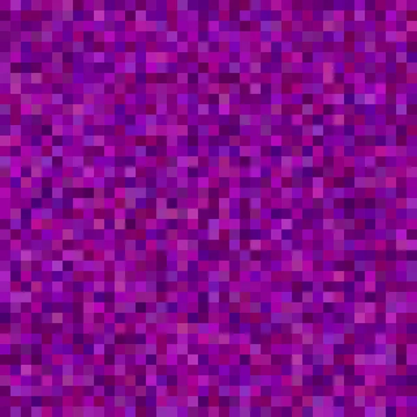 Pixel cuadrado de azulejos de fondo de mosaico - diseño gráfico vector geométrico de cuadrados púrpura — Archivo Imágenes Vectoriales