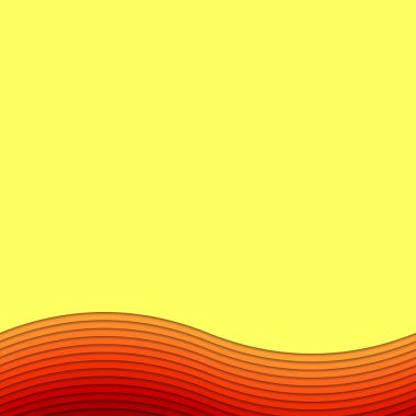 Dalgalı arka plan ile vektör grafik tasarım katman çizgili - dan