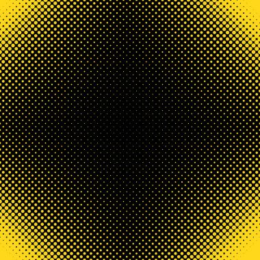 Yarı ton nokta desen arka plan - büyüklü küçüklü çevrelerde vektör tasarım