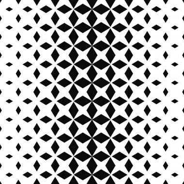 Siyah ve beyaz rhombus desen arka plan