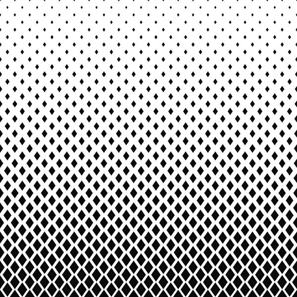 Monokrom romb form mönster design bakgrund — Stock vektor