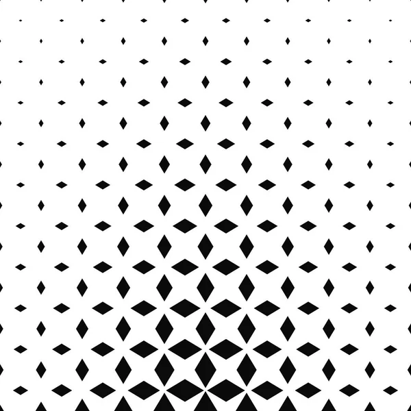 Monocromo rombo forma patrón diseño fondo — Archivo Imágenes Vectoriales