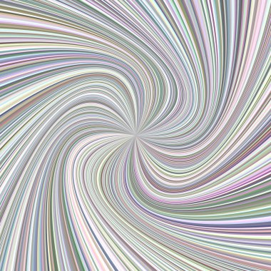 Geometrik sarmal arka plan - ışınları iplik gelen vektör çizim