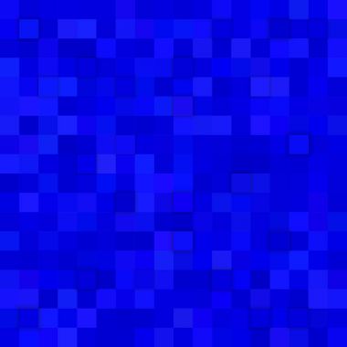 Kare kiremitli arka plan mavi tonları 3d etkisi ile kareler