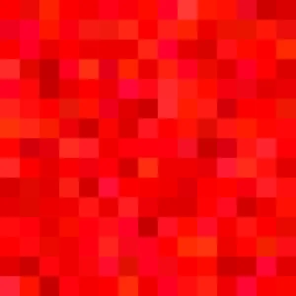 抽象的方形马赛克背景-几何矢量图 — 图库矢量图片