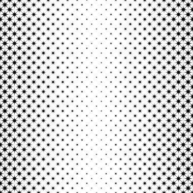 Tek renkli yıldız desen - soyut vektör arka plan illüstrasyon