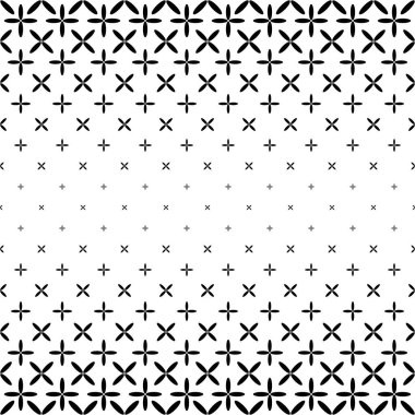 Tek renkli yıldız desen - geometrik soyut vektör arka plan grafiği