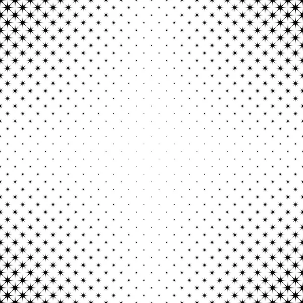 Siyah ve beyaz yıldız desen - geometrik soyut vektör arka plan octagrams
