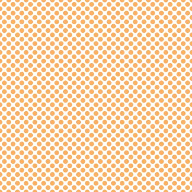 Renk sorunsuz noktalı arka plan deseni - beyaz arka plan üzerinde turuncu daire dan grafik