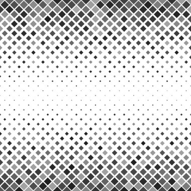 Kare desen arka plan - geometrik vektör çizim kareler gri tonlarda üzerinden