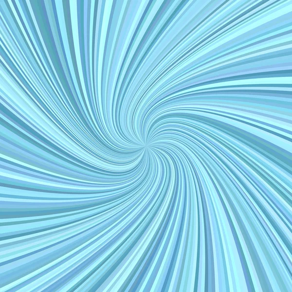 Swirl background - vector illustration from rotated rays in light blue tones — Stock Vector