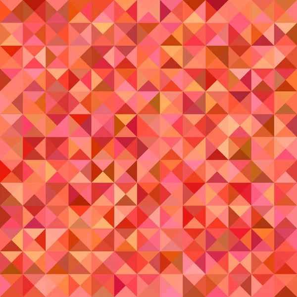 Fond abstrait mosaïque carrelage triangle - graphique vectoriel à partir de triangles dans des tons colorés — Image vectorielle