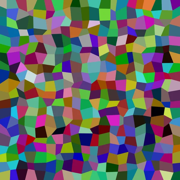 Абстрактный прямоугольный мозаичный фон - многоугольная векторная конструкция — стоковый вектор