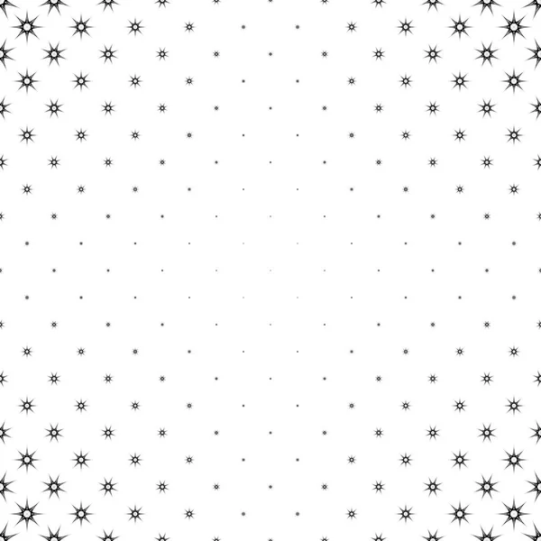 Monochrome star pattern - abstract background design from polygonal shapes — Stock Vector