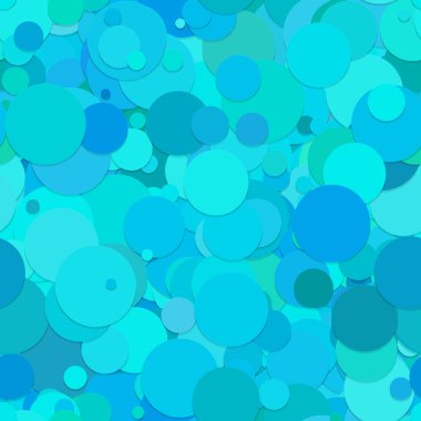 Sorunsuz rastgele noktalı arka plan deseni - vektör grafiği camgöbeği sesleri çevrelerde