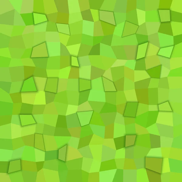 Rectángulo verde azulejo mosaico patrón de fondo con efecto 3d — Vector de stock